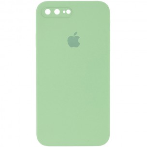Чехол Silicone Case Square Full Camera Protective (AA) для Apple iPhone 7 plus/8 plus (5.5