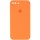 Чохол Silicone Case Square Full Camera Protective (AA) для Apple iPhone 7 plus / 8 plus (5.5") Помаранчевий / Papaya