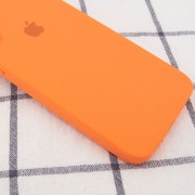 Чохол для iPhone 7 plus / 8 plus (5.5") - Silicone Case Square Full Camera Protective (AA), Помаранчевий / Papaya