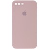 Чехол для iPhone 7 plus / 8 plus (5.5") - Silicone Case Square Full Camera Protective (AA), Розовый / Pink Sand
