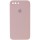 Чохол Silicone Case Square Full Camera Protective (AA) для Apple iPhone 7 plus / 8 plus (5.5") Рожевий / Pink Sand