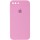 Чохол Silicone Case Square Full Camera Protective (AA) для Apple iPhone 7 plus / 8 plus (5.5") Рожевий / Light pink
