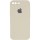 Чохол Silicone Case Square Full Camera Protective (AA) для Apple iPhone 7 plus / 8 plus (5.5") Бежевий / Antique White