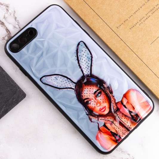 TPU+PC чехол Prisma Ladies для Apple iPhone 7 plus / 8 plus (5.5") Rabbit - изображение 7
