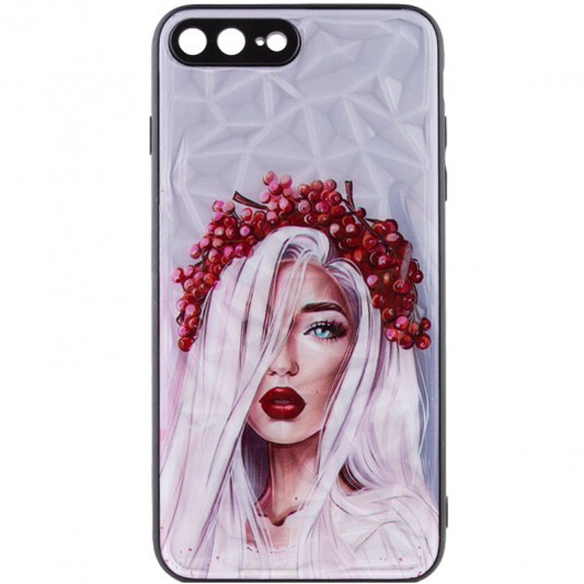 TPU+PC чохол Prisma Ladies для Apple iPhone 7 plus / 8 plus (5.5") Ukrainian Girl - зображення 1 