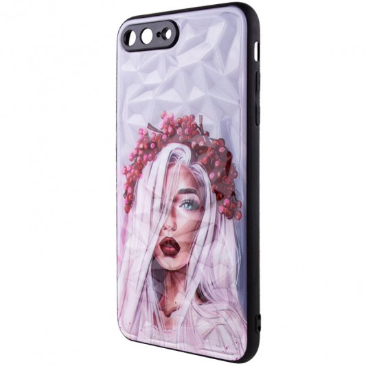 TPU+PC чохол Prisma Ladies для Apple iPhone 7 plus / 8 plus (5.5") Ukrainian Girl - зображення 3 