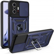 Ударостійкий чохол Camshield Serge Ring для Xiaomi 11T / 11T Pro Синій