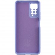 Чехол Silicone Cover Lakshmi Full Camera (A) для Xiaomi Redmi Note 11 Pro (Global) / Note 11 Pro 5G, Сиреневый / Dasheen