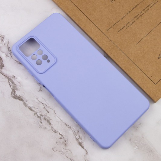 Чехол Silicone Cover Lakshmi Full Camera (A) для Xiaomi Redmi Note 11 Pro 4G/5G / 12 Pro 4G Сиреневый / Dasheen - изображение 3