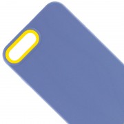 Чохол для iPhone 7 plus / 8 plus (5.5") - TPU+PC Bichromatic, Blue/Yellow
