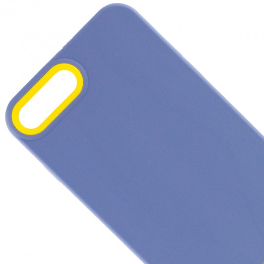 Чохол TPU+PC Bichromatic для Apple iPhone 7 plus / 8 plus (5.5") Blue / Yellow - зображення 1 