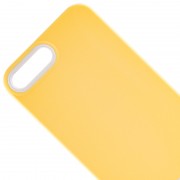 Чохол для iPhone 7 plus / 8 plus (5.5") - TPU+PC Bichromatic, Creamy-yellow / White