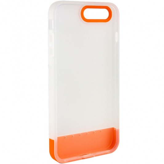 Чохол TPU+PC Bichromatic для Apple iPhone 7 plus / 8 plus (5.5") Matte / Orange - зображення 2 