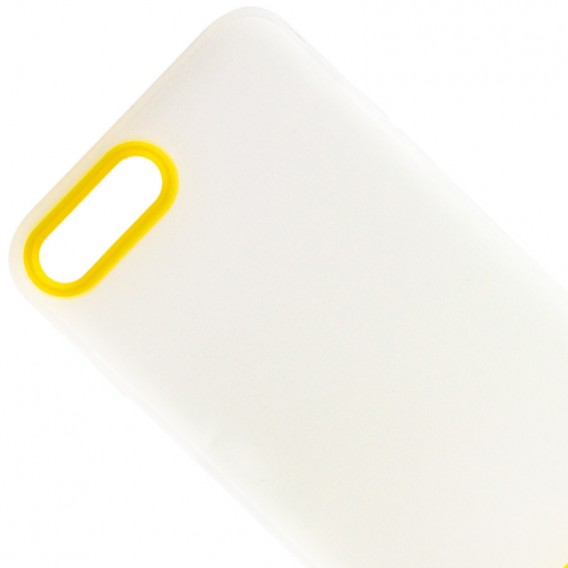 Чохол для iPhone 7 plus / 8 plus (5.5") - TPU+PC Bichromatic, Matte/Yellow