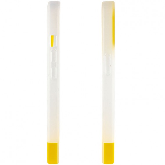 Чохол для iPhone 7 plus / 8 plus (5.5") - TPU+PC Bichromatic, Matte/Yellow