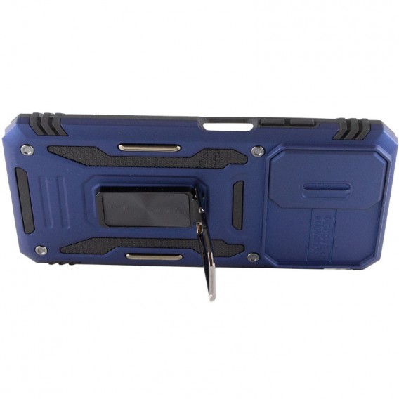 Ударостійкий чохол Camshield Army Ring для Xiaomi Redmi Note 11 Pro (Global) / 11 Pro 5G / 11E Pro, Синій / Navy