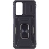Ударостійкий чохол Camshield Army Ring для Xiaomi Redmi Note 11 Pro (Global) / 11 Pro 5G / 11E Pro, Чорний / Black