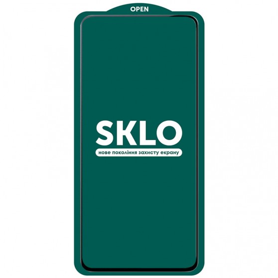 Захисне скло SKLO 5D (тех.пак) для Xiaomi 12 Lite Чорний