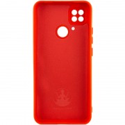 Чехол Silicone Cover Lakshmi Full Camera (A) для Xiaomi Poco C40, Красный / Red