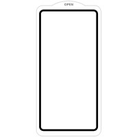 Защитное стекло SKLO 5D (тех.пак) для Xiaomi 12T / 12T Pro Черный / Белая подложка