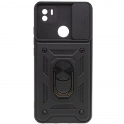 Ударостійкий чохол Camshield Serge Ring для Xiaomi Redmi A1+ / Poco C50, Чорний