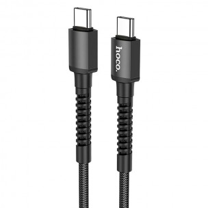 Дата кабель Hoco X71 "Especial" Type-C to Type-C 60W (1m) Чорний