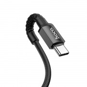 Дата кабель Hoco X71 "Especial" Type-C to Type-C 60W (1m), Чорний