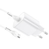 Зарядний пристрій Hoco N22 Jetta PD25W + Type-C to Type-C, Білий