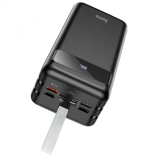 Портативное ЗУ Power Bank Hoco J86B Electric 22.5W+PD20W 60000 mAh Черный - изображение 1