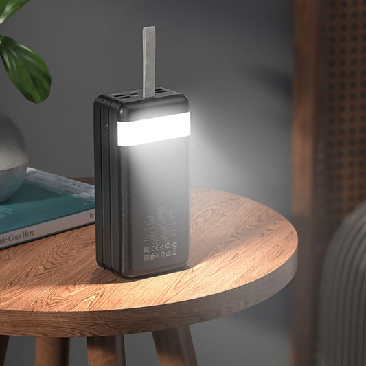 Портативное ЗУ Power Bank Hoco J86B Electric 22.5W+PD20W 60000 mAh Черный - изображение 4
