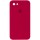 Чохол Silicone Case Square Full Camera Protective (AA) для Apple iPhone 7 / 8 / SE (2020) (4.7") Червоний / Rose Red