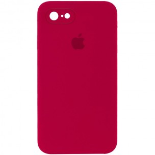 Чехол Silicone Case Square Full Camera Protective (AA) для Apple iPhone 7/8/SE (2020) (4.7