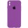 Чохол Silicone Case Square Full Camera Protective (AA) для Apple iPhone X / XS (5.8") Фіолетовий / Grape