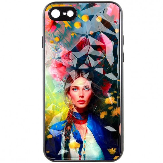TPU+PC чохол Prisma Ladies для iPhone SE 2 / 3 (2020 / 2022) / iPhone 8 / iPhone 7, Peonies