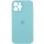 Чехол Silicone Case Full Camera Protective (AA) для Apple iPhone 12 Pro (6.1") Бирюзовый / Marine Green
