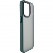 TPU+PC чохол Metal Buttons для Apple iPhone 13 Pro Max (6.7"), Зелений