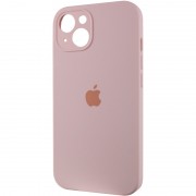 Чехол Silicone Case Full Camera Protective (AA) для Apple iPhone 13 (6.1"), Розовый / Chalk Pink