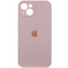 Чохол Silicone Case Full Camera Protective (AA) для Apple iPhone 13 (6.1"), Рожевий / Chalk Pink