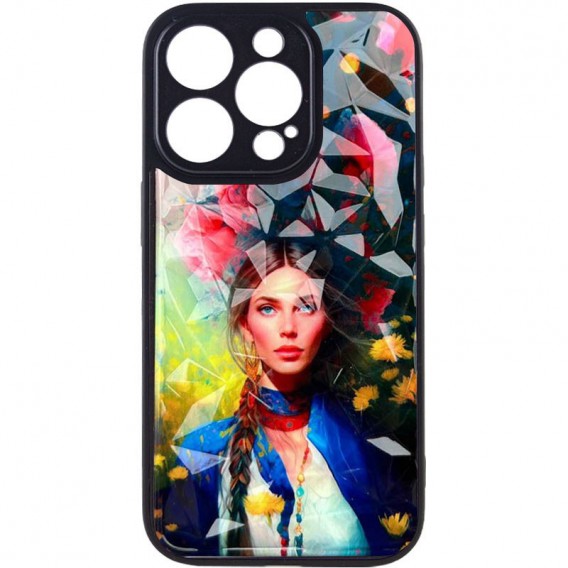 TPU+PC чохол Prisma Ladies для Apple iPhone 13 Pro (6.1"), Peonies