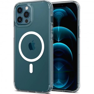 Чохол SGP Ultra Hybrid (MagFit) для Apple iPhone 13 Pro Max (6.7") Прозорий