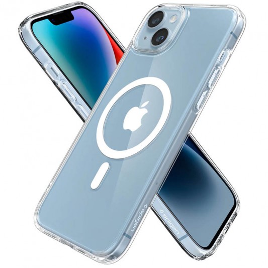 Чехол SGP Ultra Hybrid (MagFit) для Apple iPhone 14 (6.1") Прозрачный - изображение 1