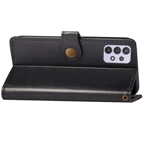 Шкіряний чохол книжка GETMAN Gallant (PU) для Samsung Galaxy A13 4G, Чорний