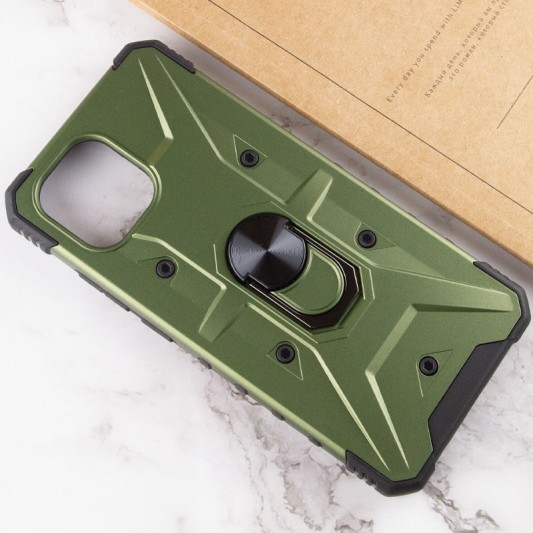 Ударопрочный чехол Pathfinder Ring для Samsung Galaxy A04 Зеленый / Army Green - изображение 3