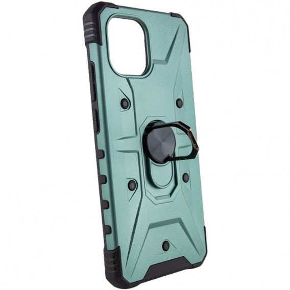 Ударопрочный чехол Pathfinder Ring для Samsung Galaxy A04, Зеленый / Green