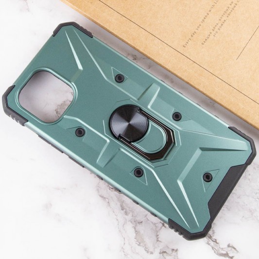 Ударопрочный чехол Pathfinder Ring для Samsung Galaxy A04 Зеленый / Green - изображение 3