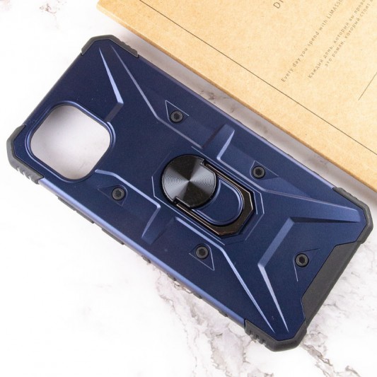 Ударопрочный чехол Pathfinder Ring для Samsung Galaxy A04 Синий / Navy - изображение 3
