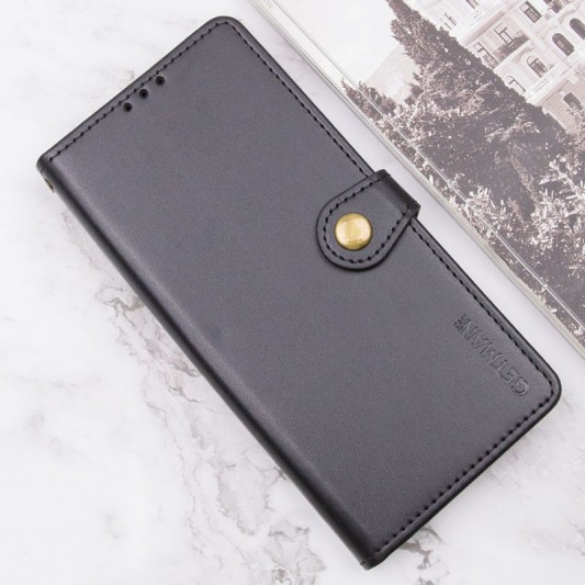 Кожаный чехол книга GETMAN Gallant (PU) для Samsung Galaxy A31, Черный - изображение 3