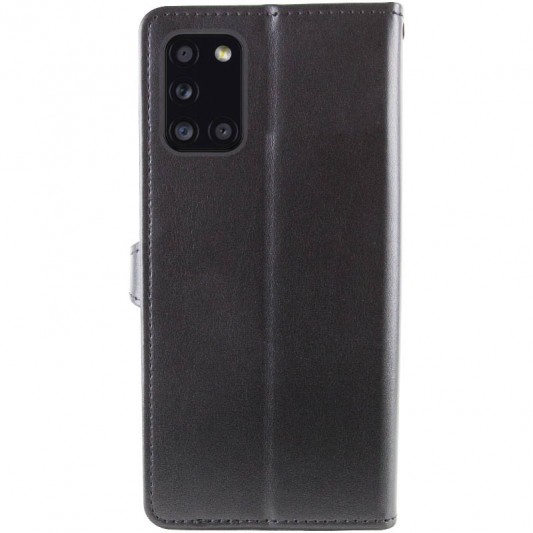 Кожаный чехол книга GETMAN Gallant (PU) для Samsung Galaxy A31, Черный - изображение 4