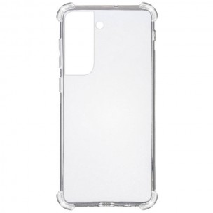 TPU чехол GETMAN Ease logo усиленные углы для Samsung Galaxy S22+ Бесцветный (прозрачный)