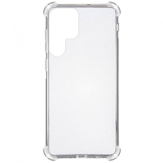 Прозрачный чехол GETMAN Ease logo из TPU с усиленными углами для Samsung Galaxy S22 Ultra